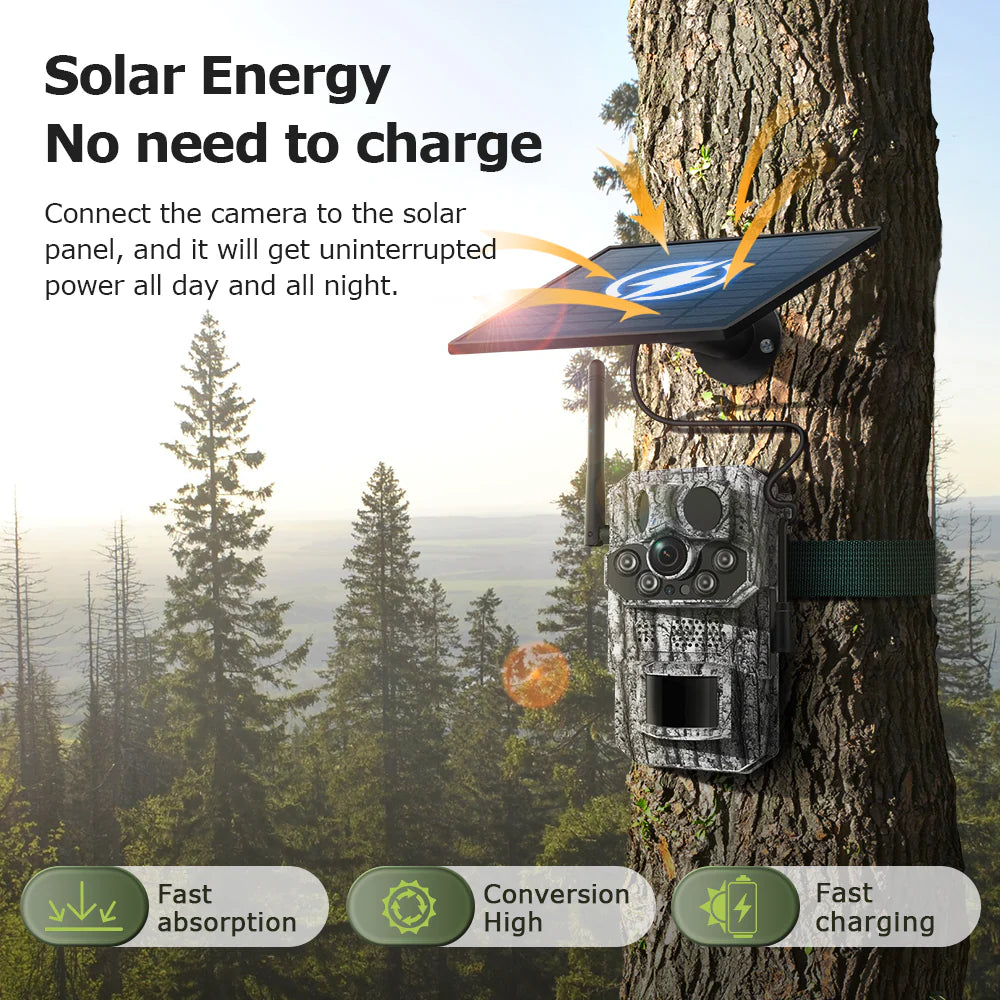 Solarna Lovacka Kamera 4G AI GPS