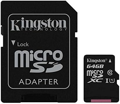 KINGSTON memorijska kartica MicroSD 64GB + adapter