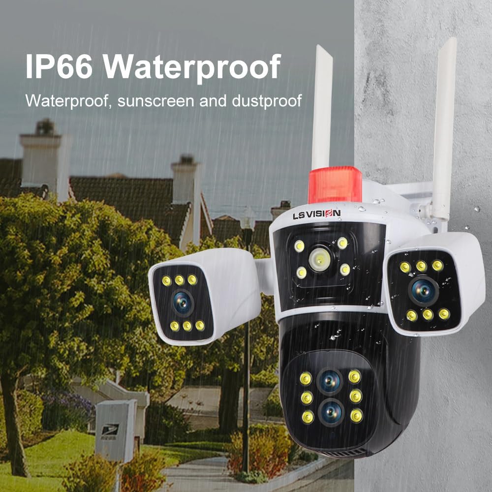 Ip kamera PTZ kamera BULLET 25MP 4 sociva i 4 kamere 4K