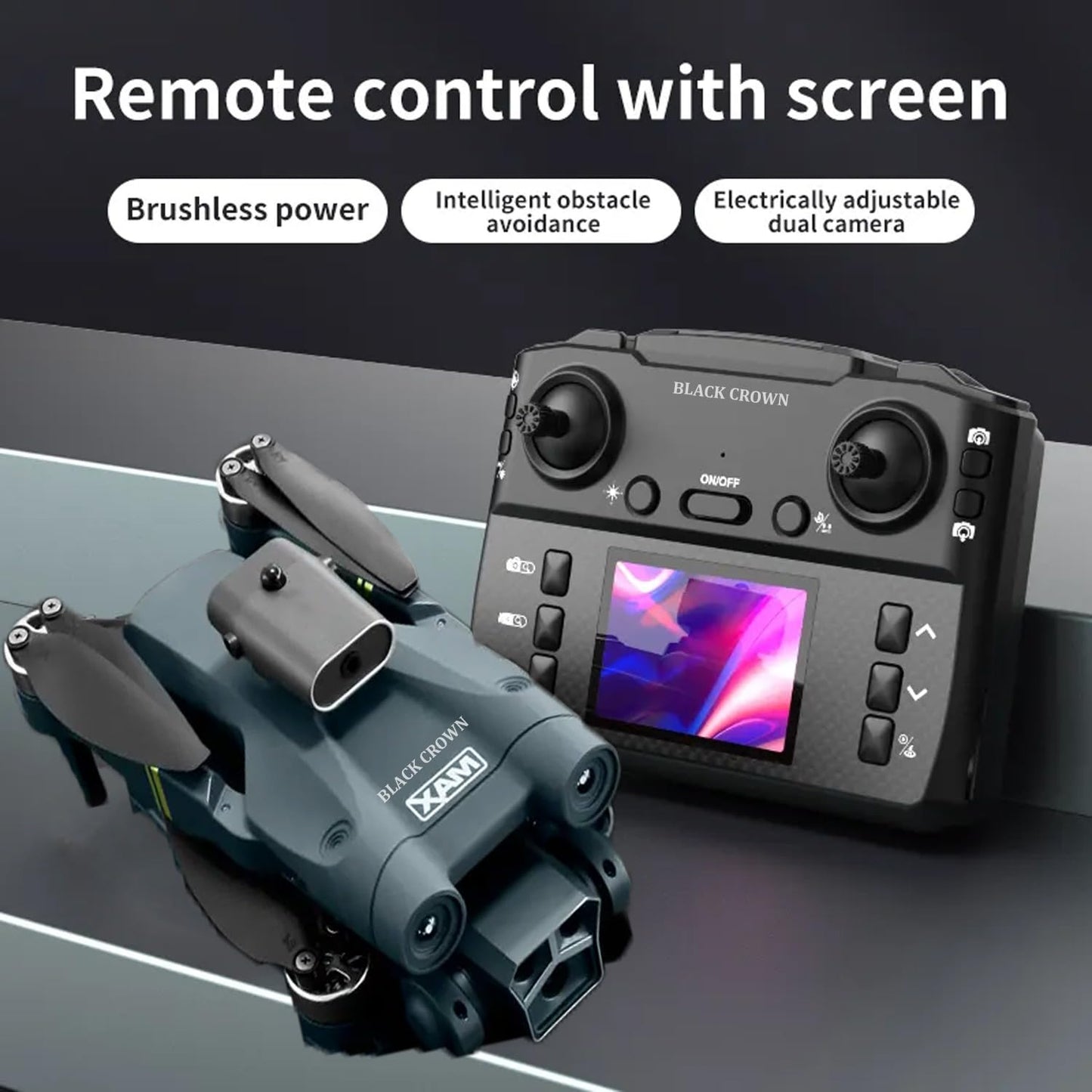 Profesionalni 4K Dron BLACK CROWN M3 ULTRA