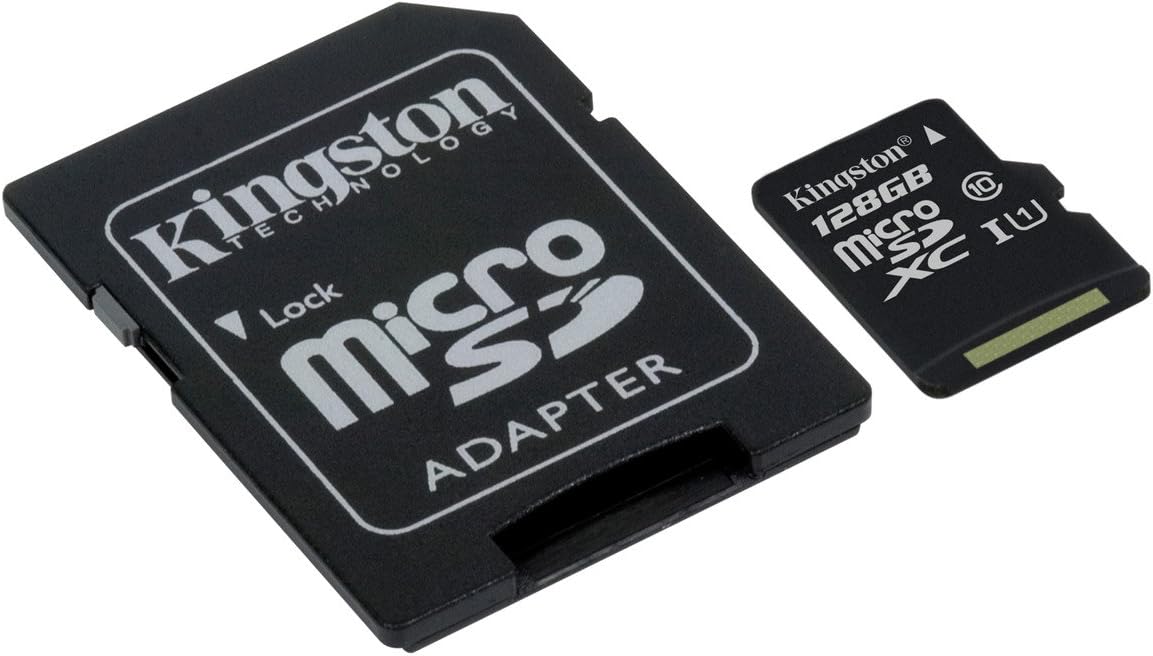 KINGSTON Memorijska kartica MicroSD 128GB + adapter