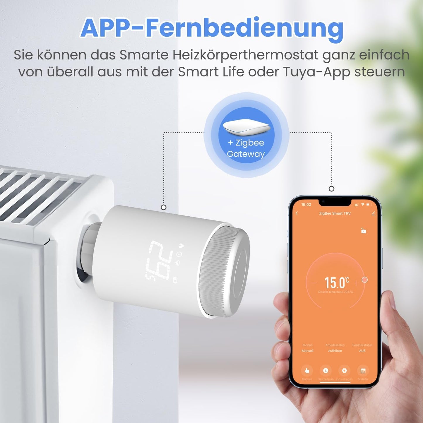 WiFi pametni ventil za radijator