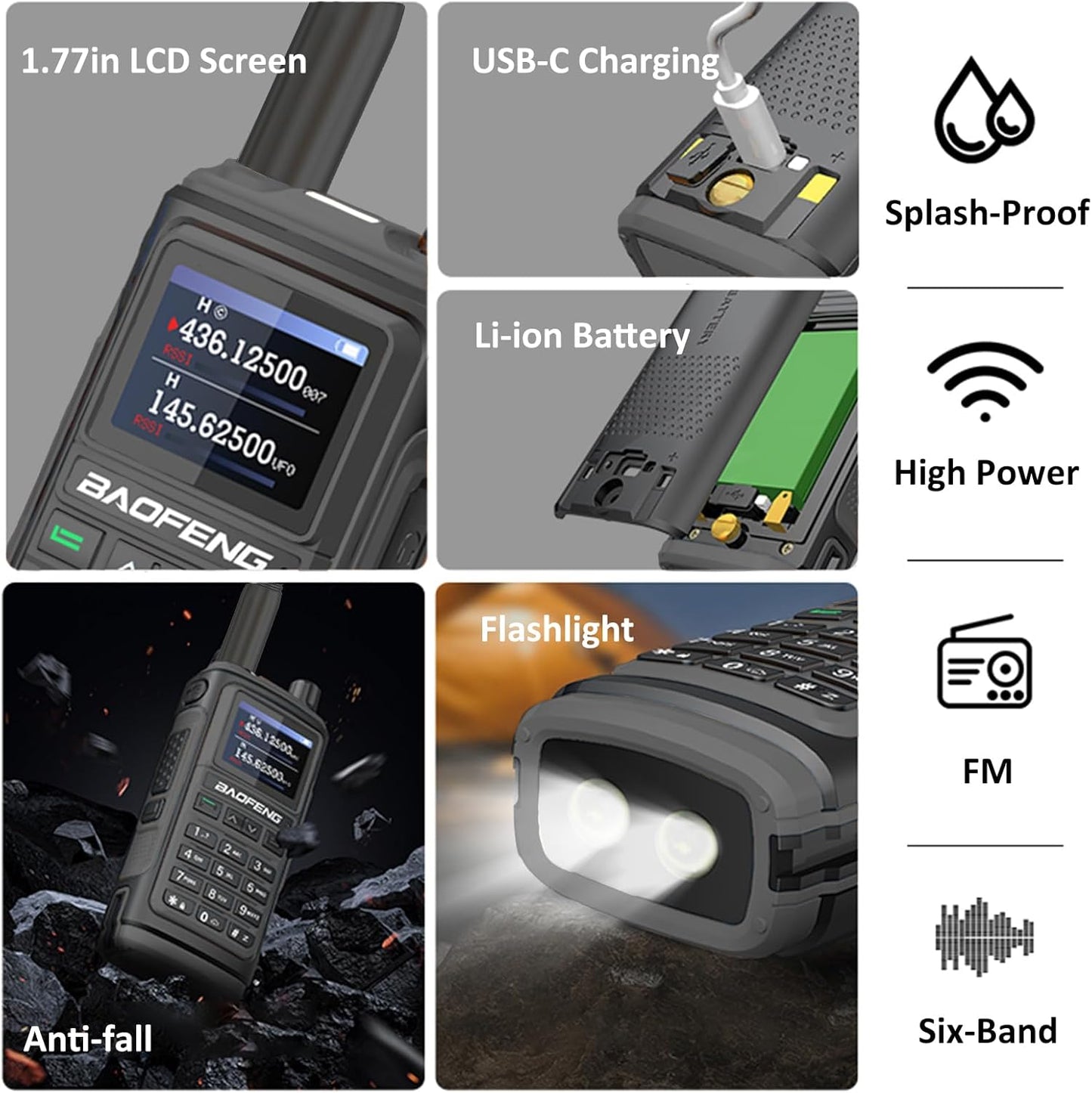 Baofeng UV-17H radio stanica Profesional