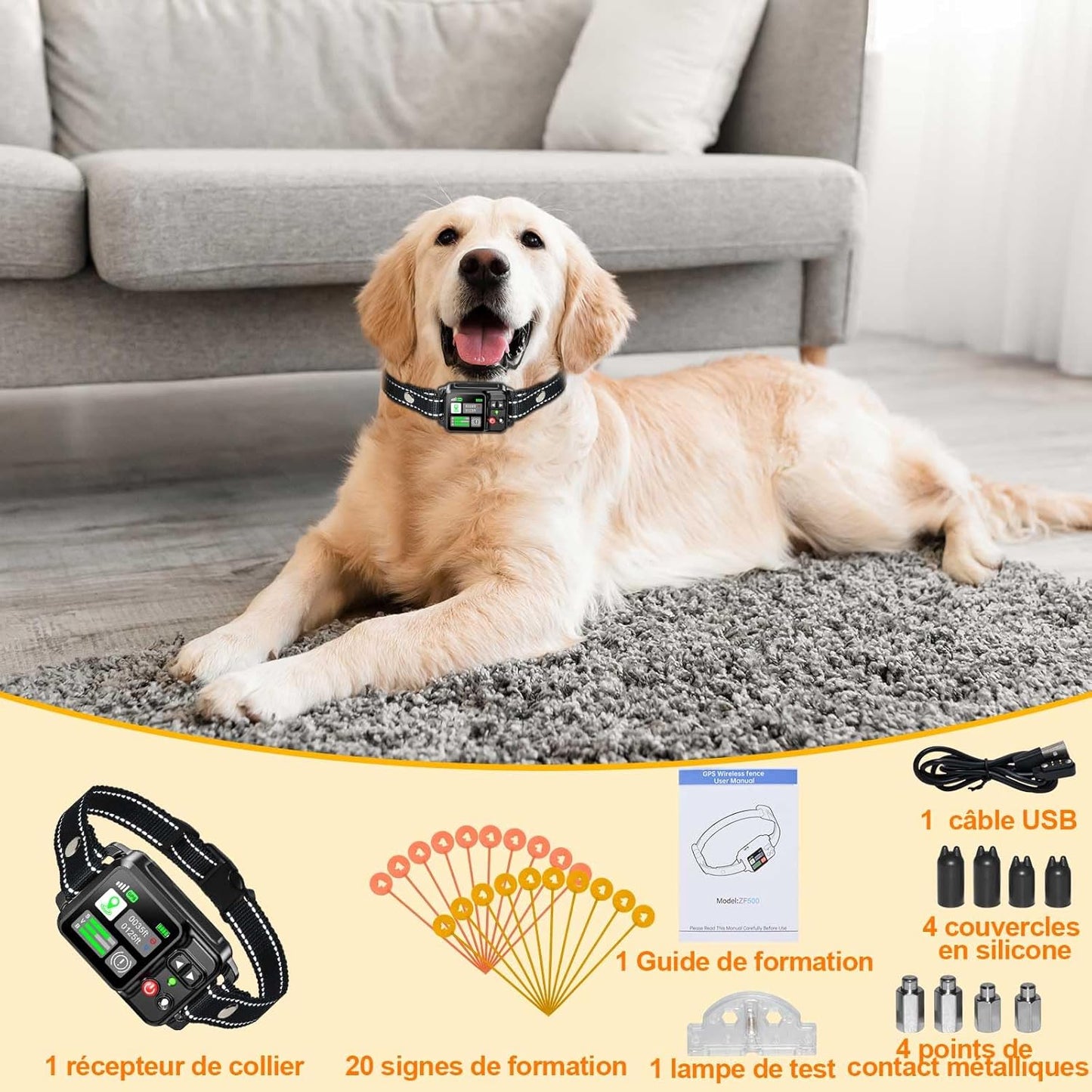 Električna bežična ograda za pse