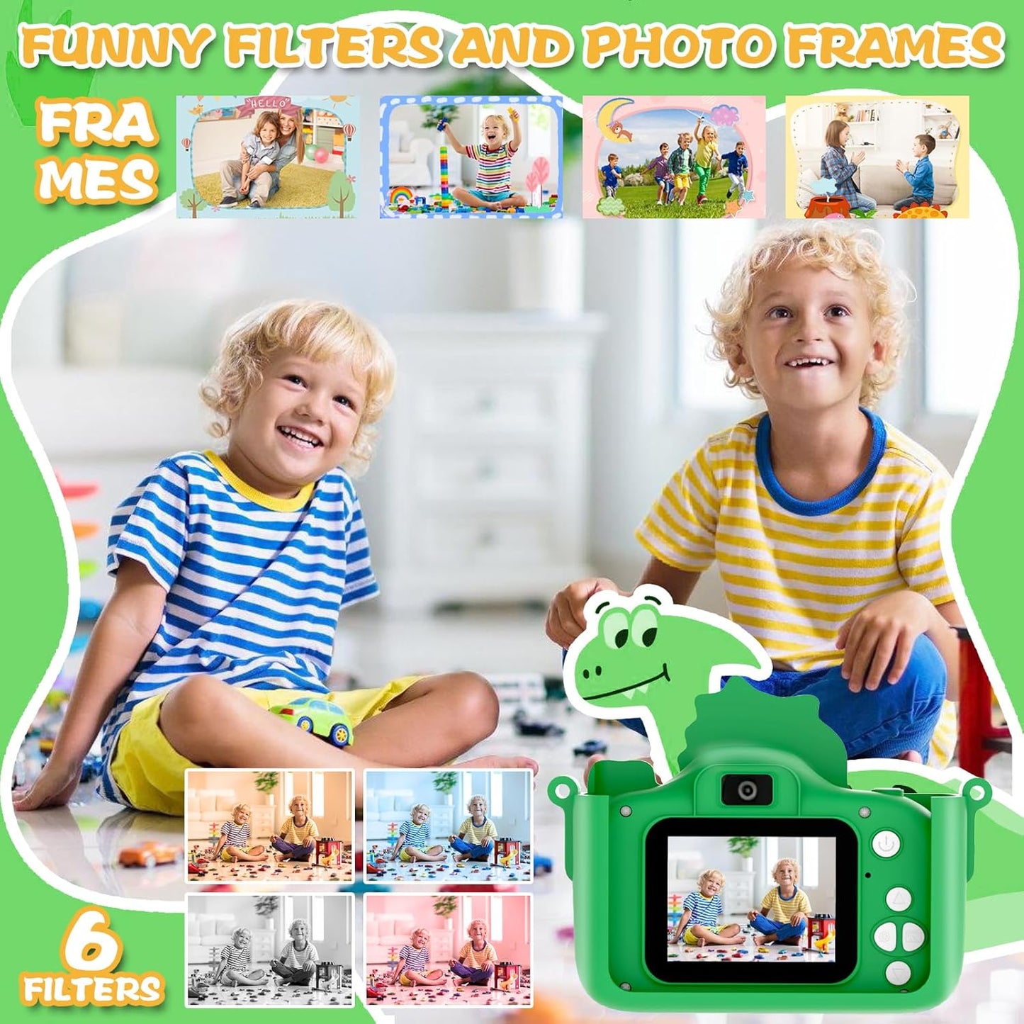 Fotoaparat dinosaurus u autu