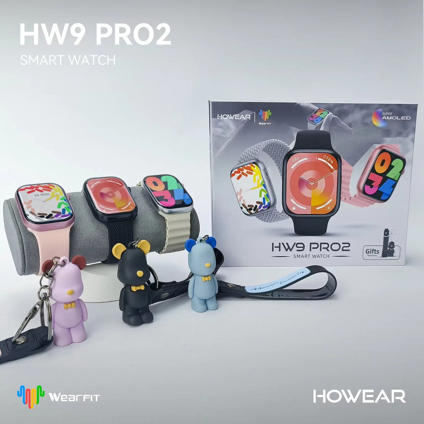 Pametni sat HW9 Pro 2 + 3 narukvice