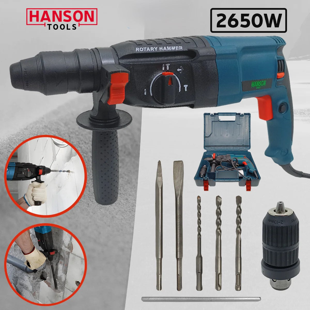HANSON ČEKIĆ BUŠILICA 2650W
