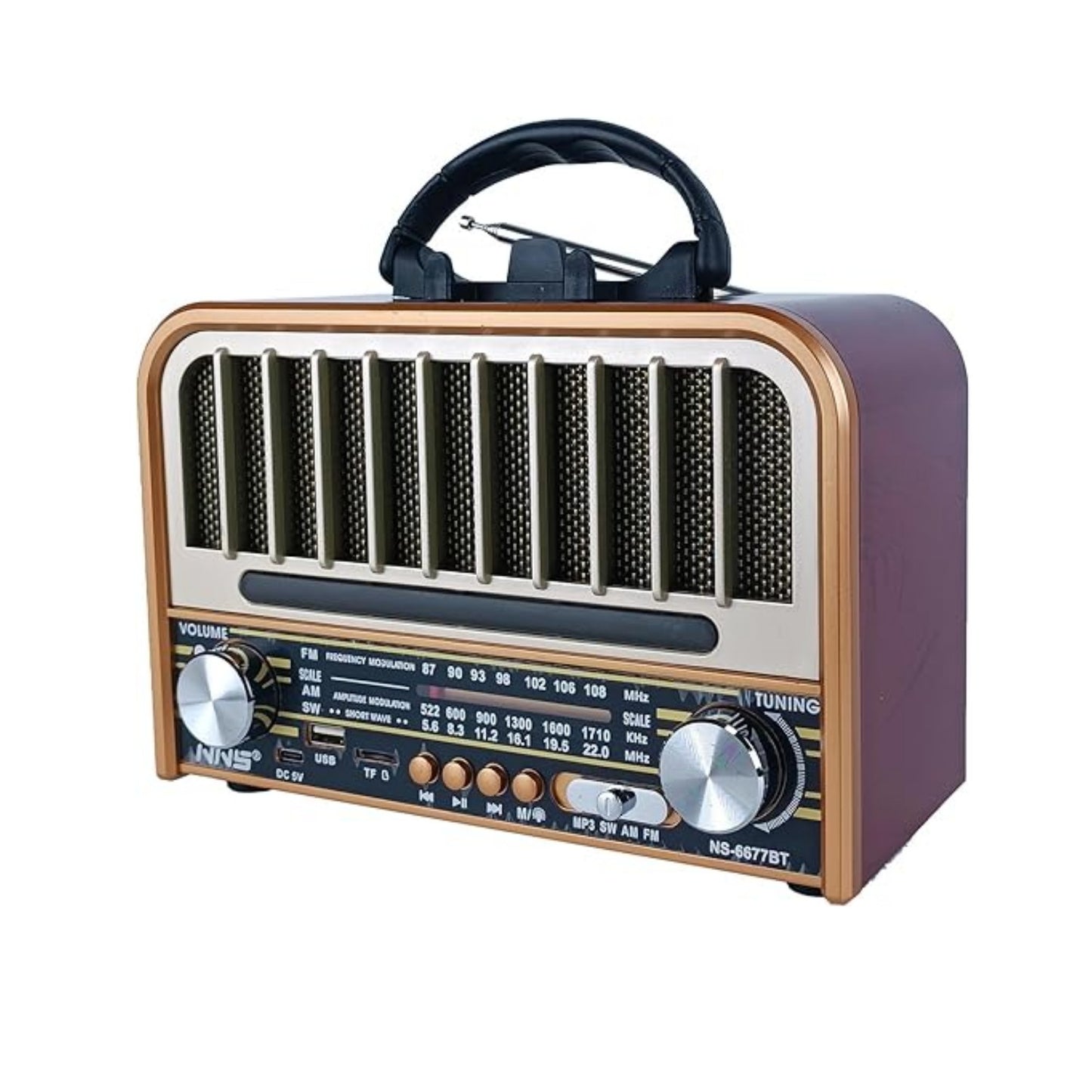 Retro radio bluetooth