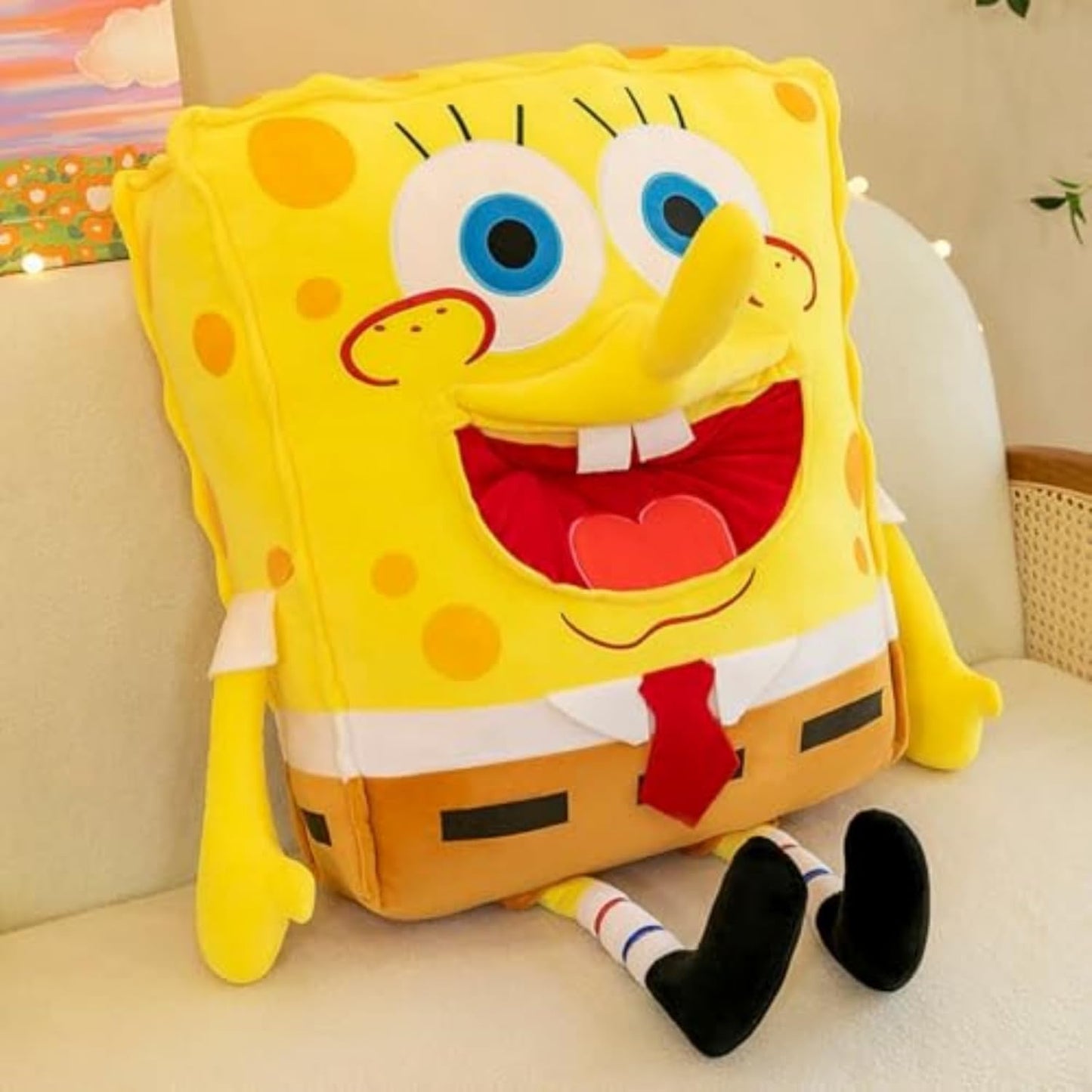 Sunđer Bob plišana igračka jastuk 60cm