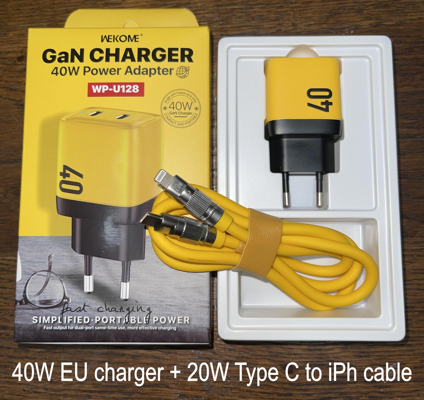 Super brzi punjač za mobilni telefon 40w Tip C