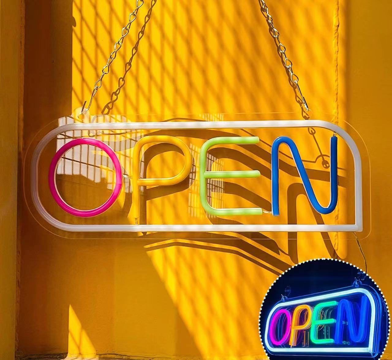 Svetleca reklama OPEN