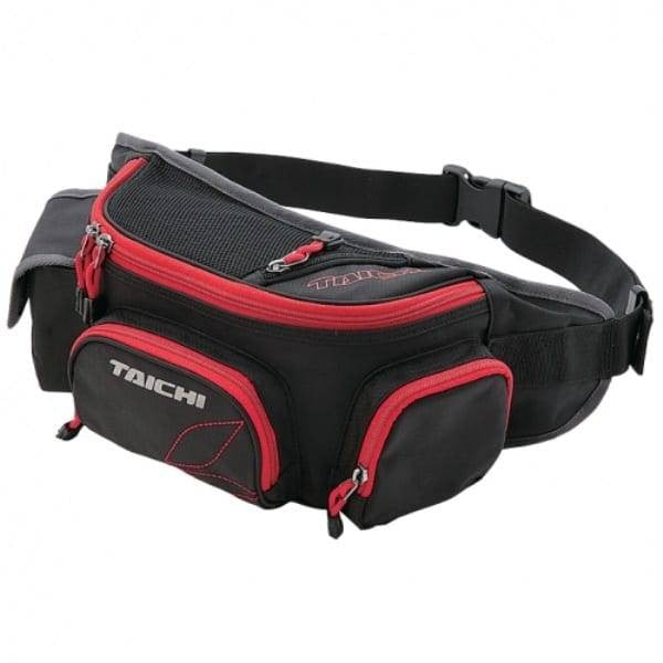 Taichi moto torbica oko struka Crna sa Crvenim