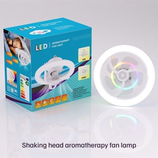 Led luster sa ventilatorom E27