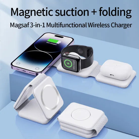 Magnetni Power bank 3u1 Eksterna baterija