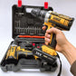 Dewalt Aku šrafilica/bušilica 36v + pribor + dve baterije