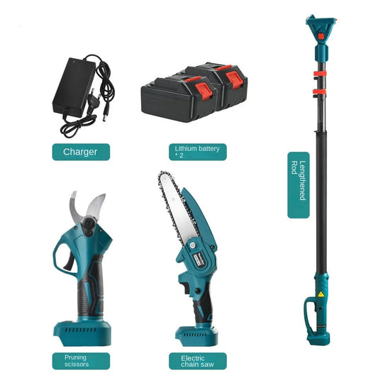 Makita aku Testera i Makaze 88v dve baterije i Teleskop