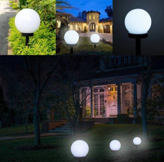 Solarne lampe za dvorište i baštu set 4 komada