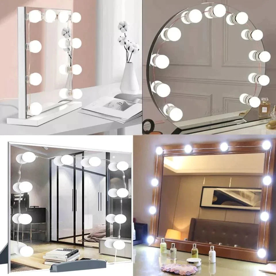 Lampe za ogledalo dekorativne Holivud stil 10kom