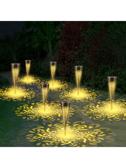 Led solarne lampe sa bordurom 6 komada