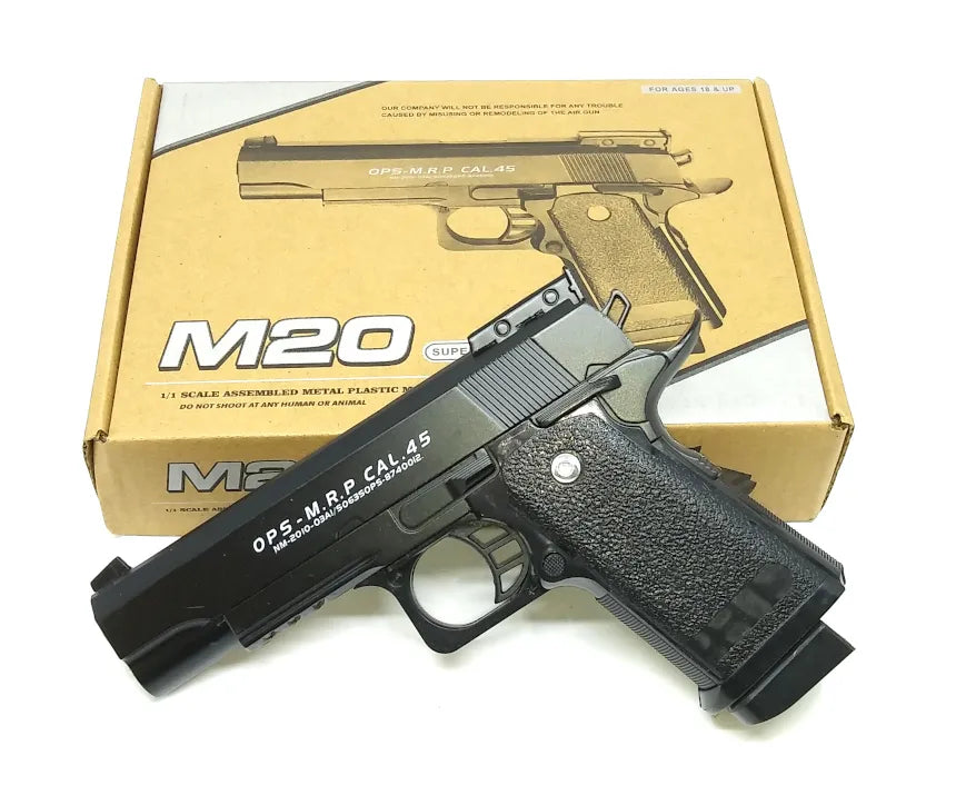 Airsoft metalni pištolj na metkiće m20