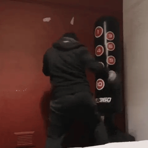 Bokserska vreća na naduvavanje
