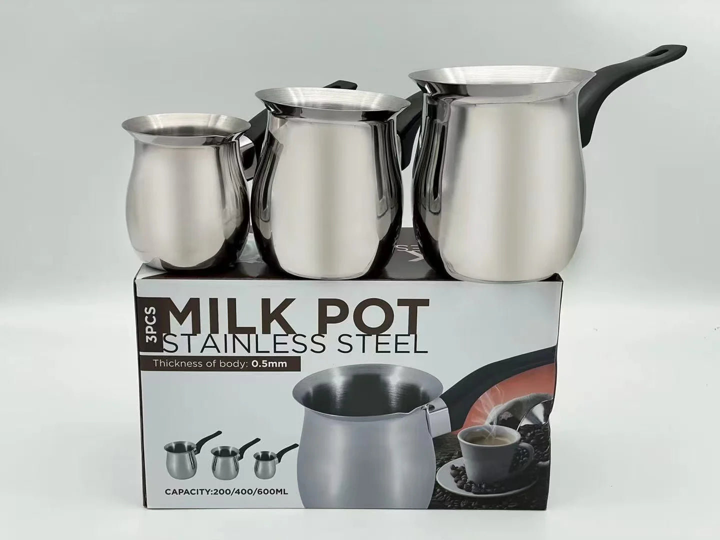 3 delni set džezvi za kafu