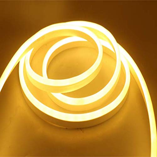 LED NEON flex traka - 10m 220v Toplo Bela