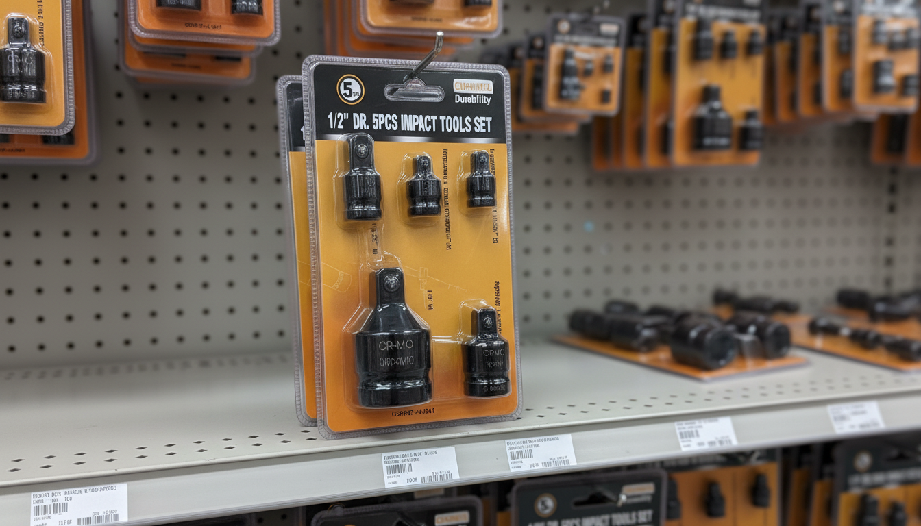 Adapteri za gedoru 1/4" 3/8" 1/2" – Set 5 kom