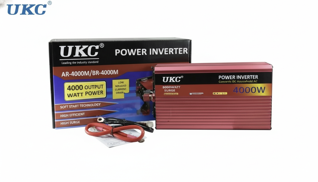 Inverter Pretvarač Napona 24V na 220V 4000W – Snažan Konverter za Auto, Kamion i Kampovanje
