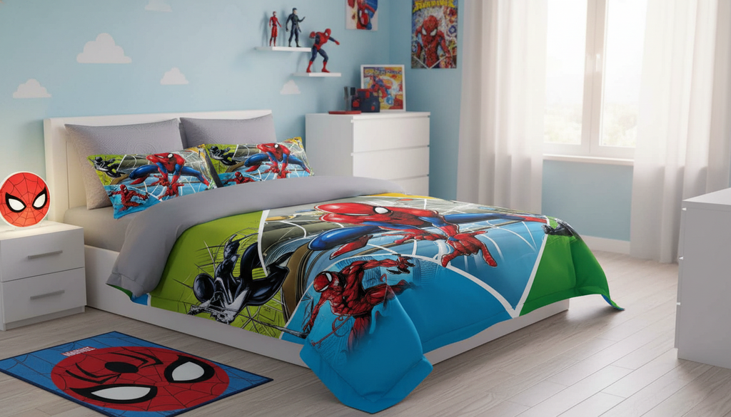 Spider-Man Dečija 5D Posteljina – Mekana, Udobna i Savršen Poklon za Decu