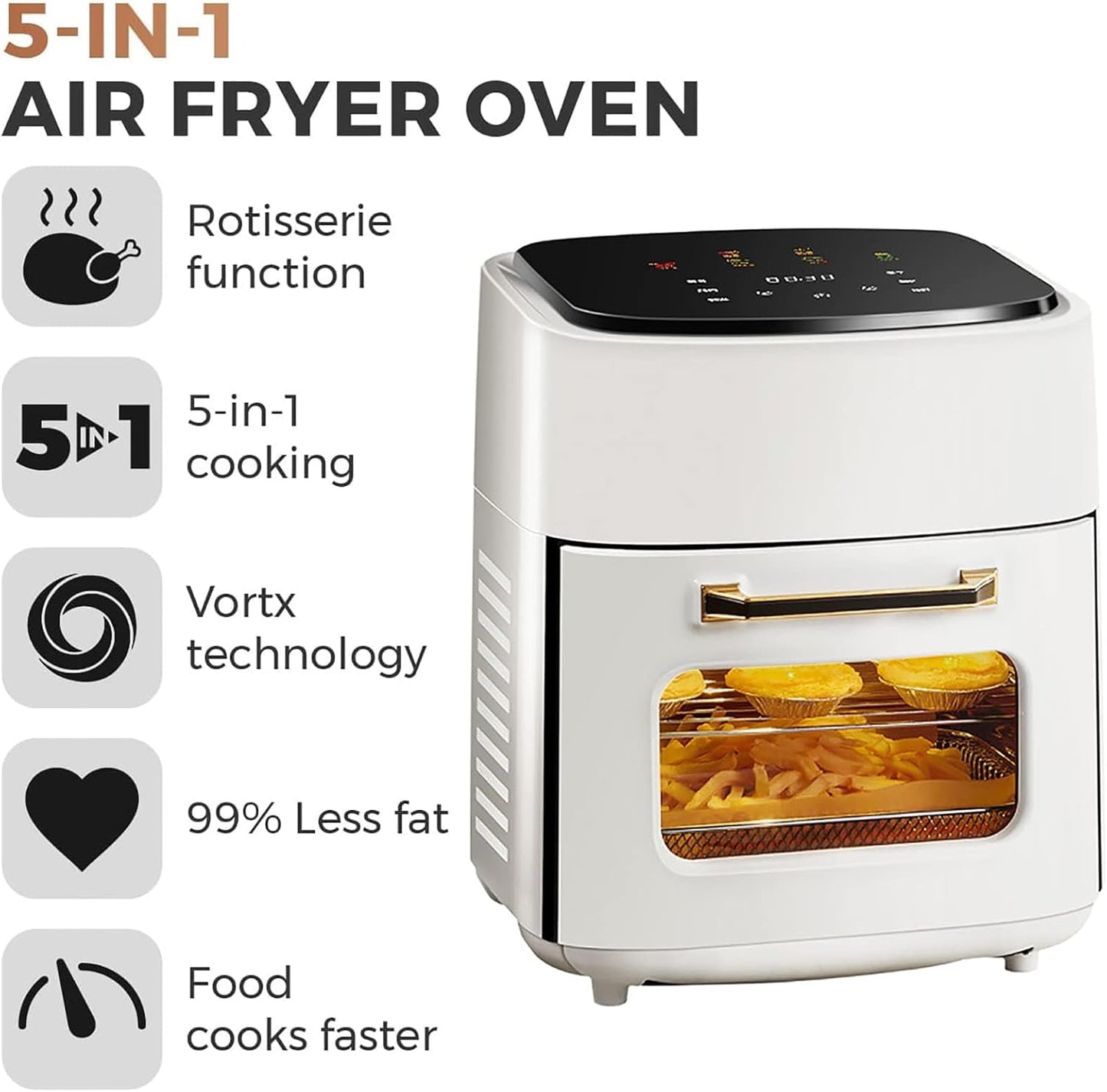 Silver Crest Air Fryer 15L friteza na vruć vazduh za zdravo i brzo kuvanje