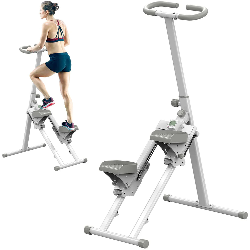 Sklopivi Stair Stepper za Kućno Vežbanje – Vertical Climber Sprava za Trening Celog Tela, Kardio i Mršavljenje