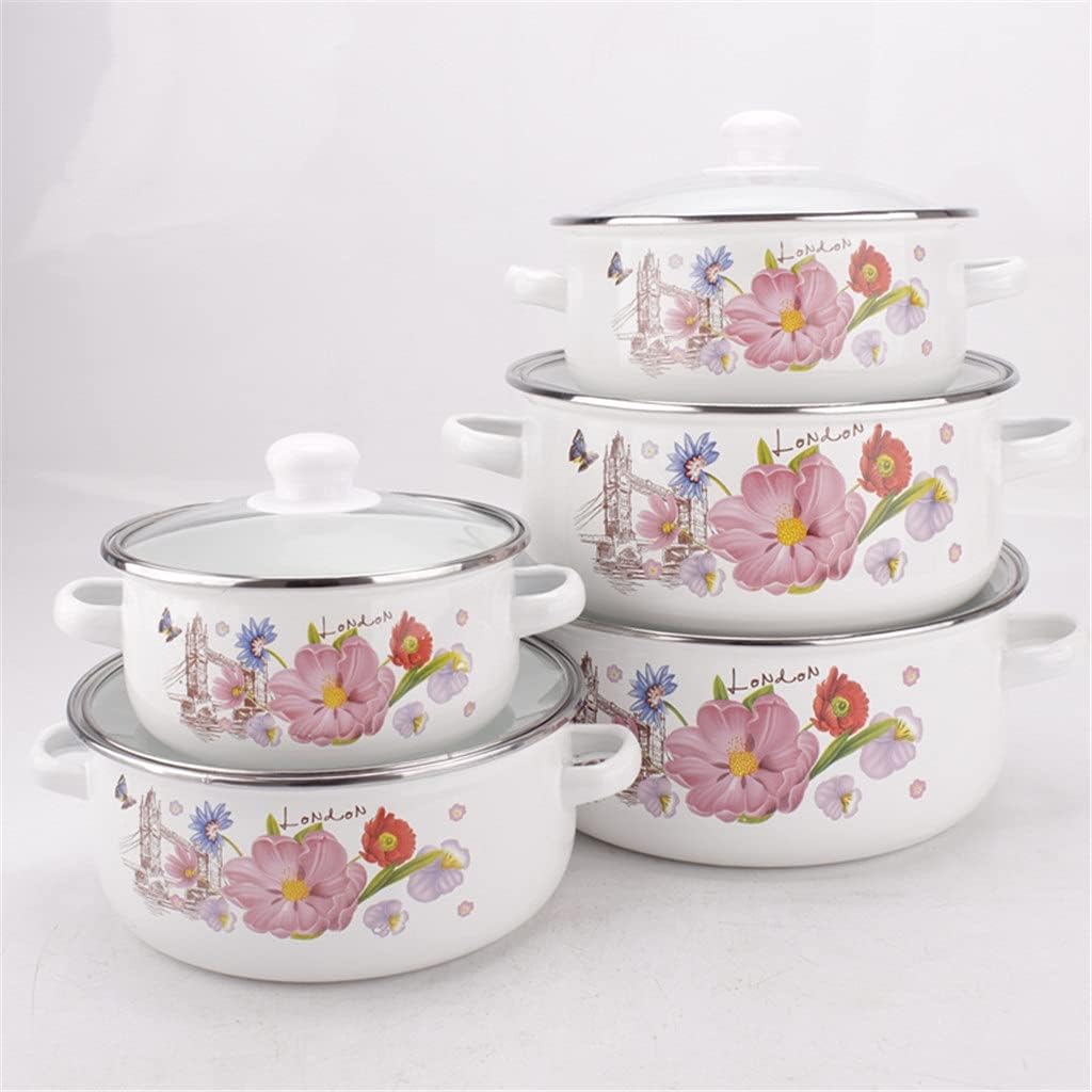 Set Emajliranih Šerpi – 5 Delova