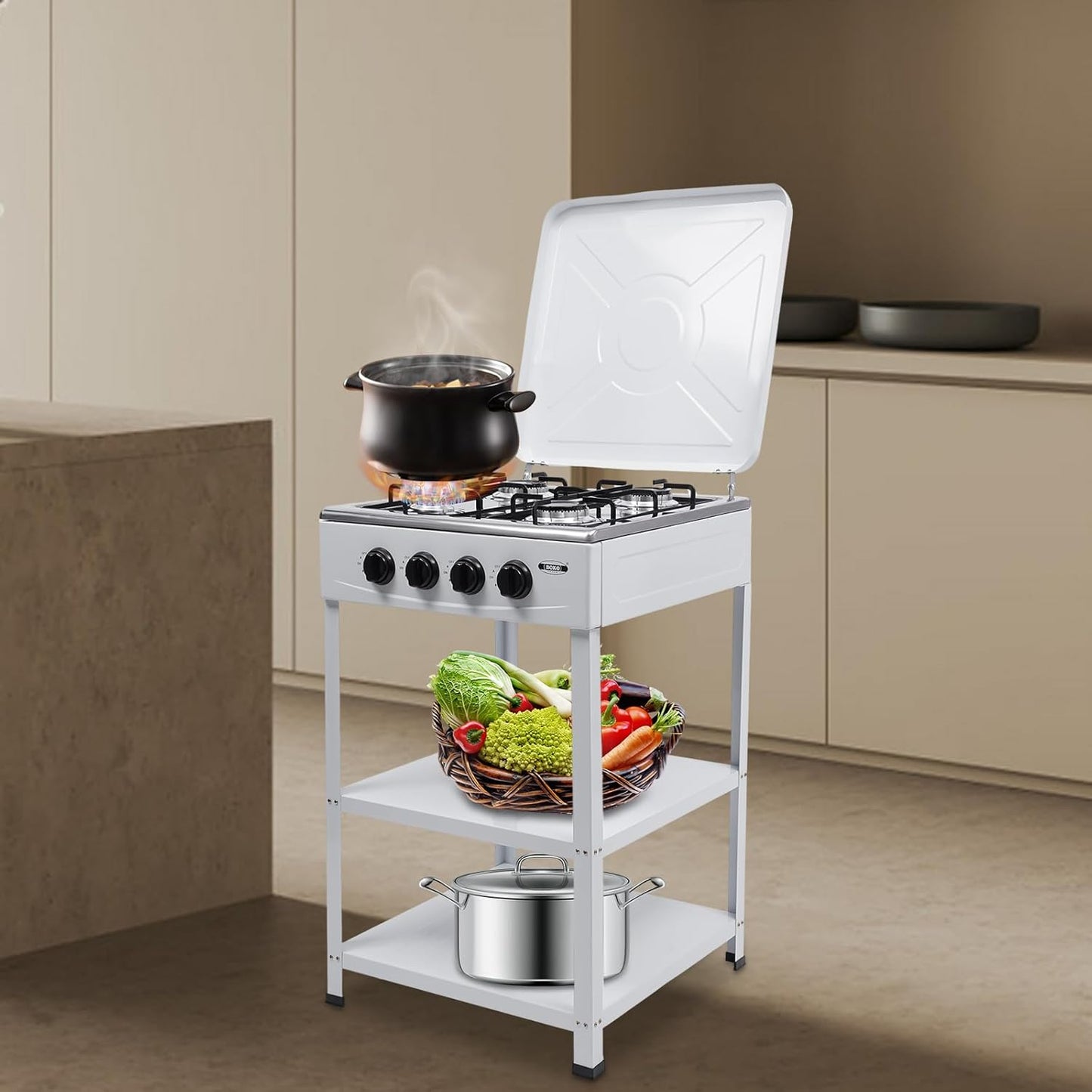 Plinski Sporet sa 4 Gorionika