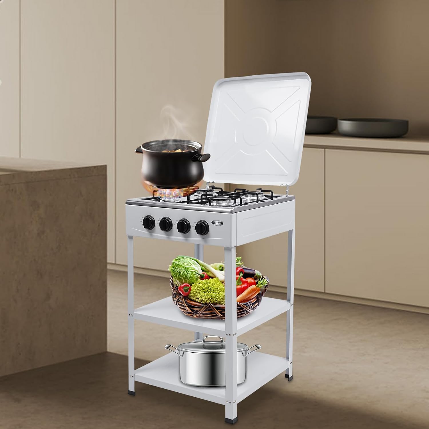 Plinski Sporet sa 4 Gorionika