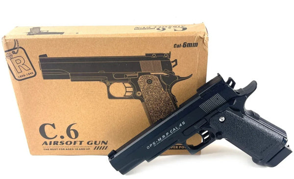 Airsoft metalni pištolj na metkiće C6