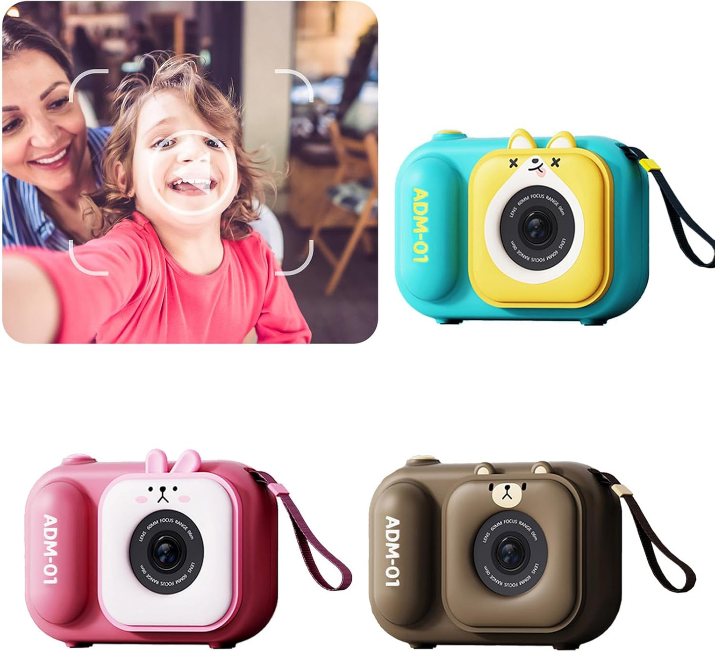 Deciji digitalni fotoaparat sa tripodom