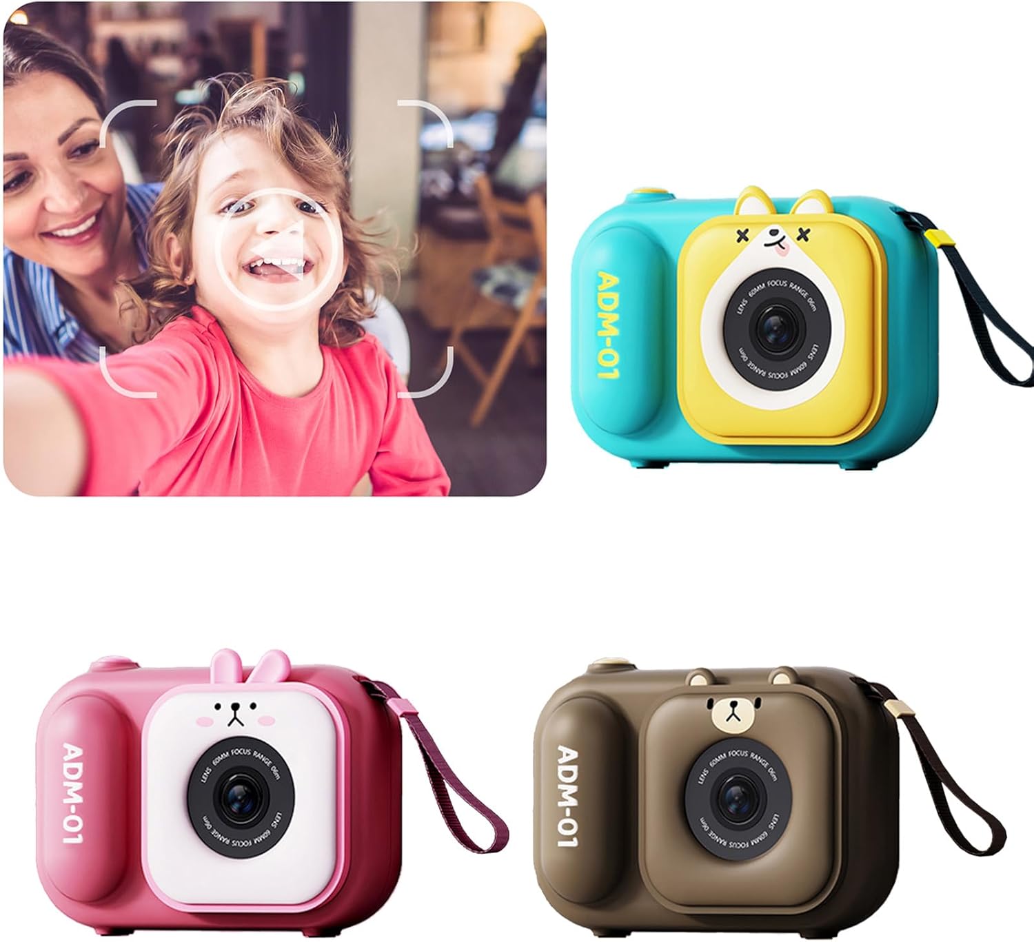 Deciji digitalni fotoaparat sa tripodom