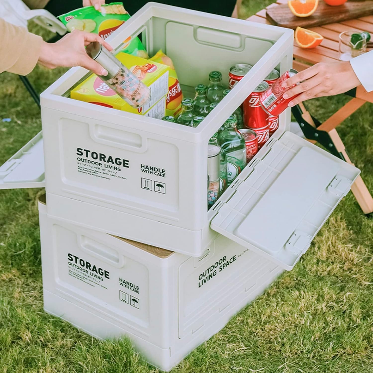 Sklopiva Kamping Organizer Kutija – Višenamenska Kutija za Auto, Kampovanje i Putovanja