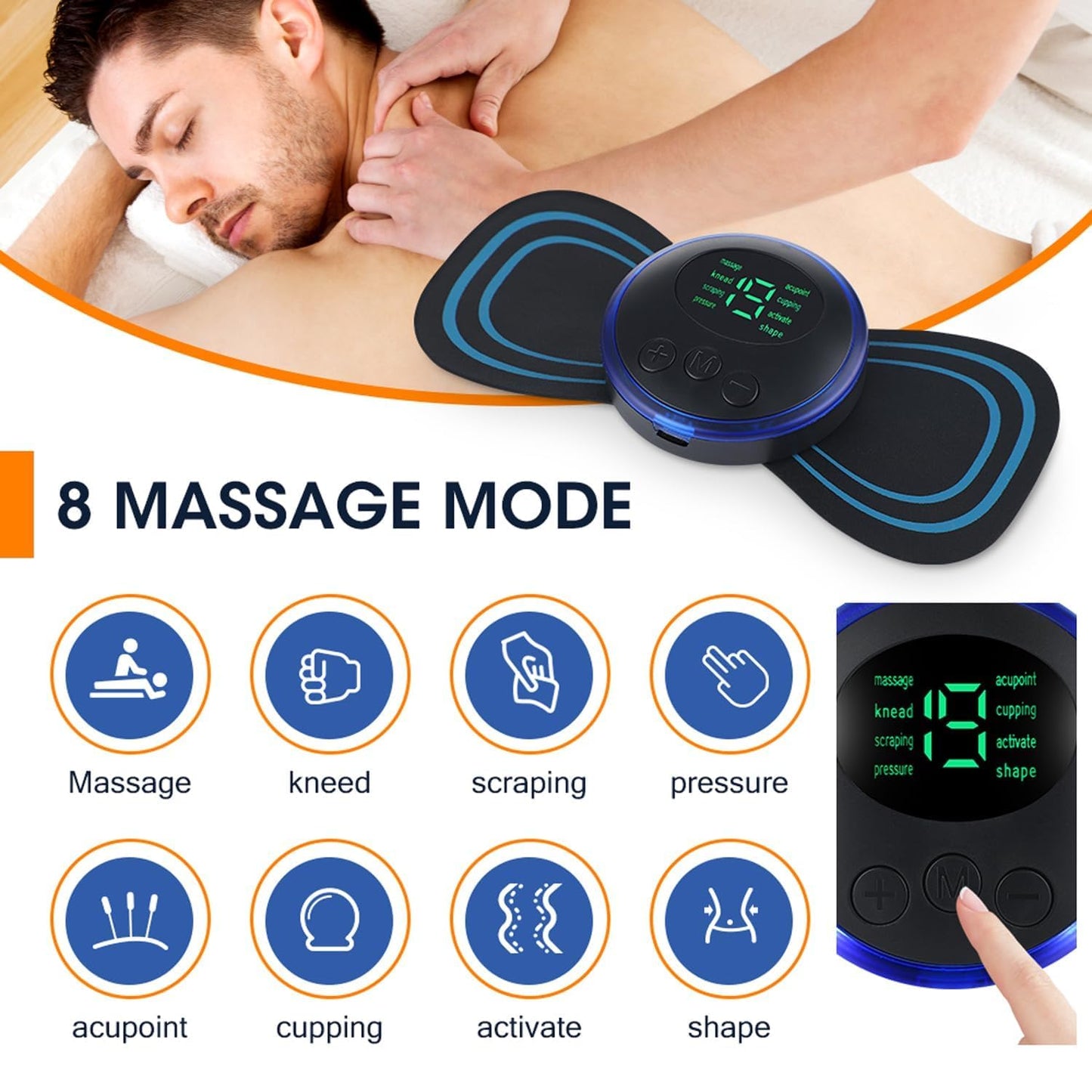 EMS masažer za telo 1+1 Gratis