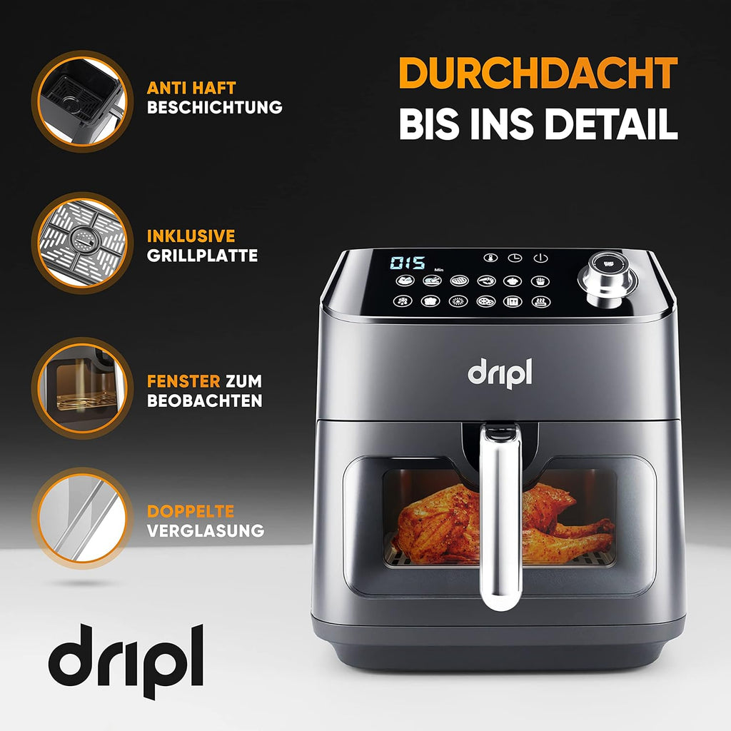 Air Fryer Pametna friteza bez ulja sa LCD ekranom
