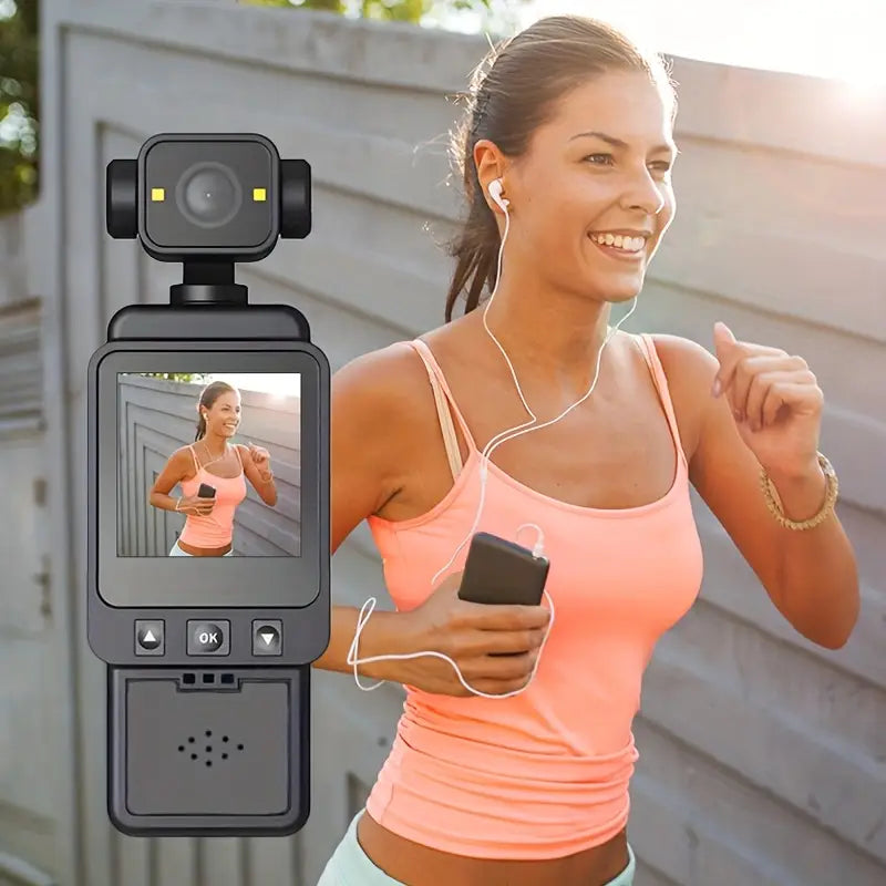 Sportska WiFi body kamera 4K sa ekranom