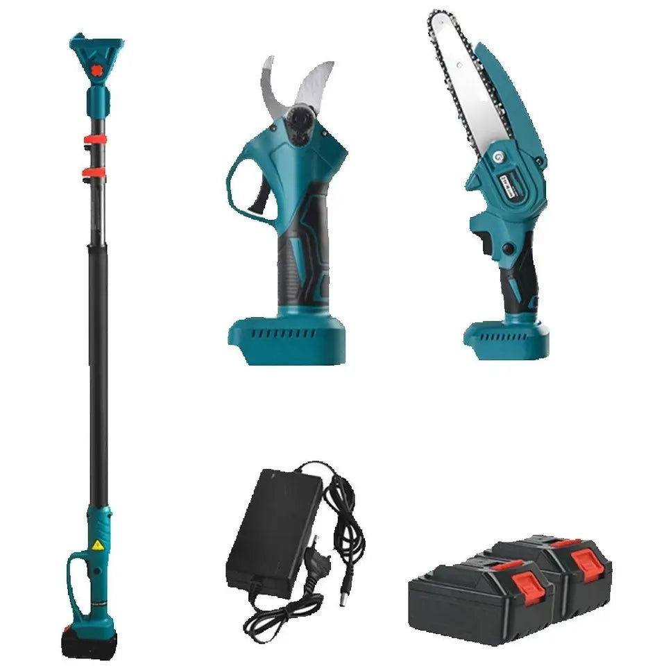 Makita aku Testera i Makaze 88v dve baterije i Teleskop