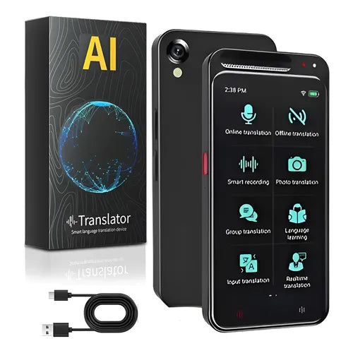 AI Glasovni Prevodilac 138 Jezika – Pametni Translator sa 4.1” Ekranom