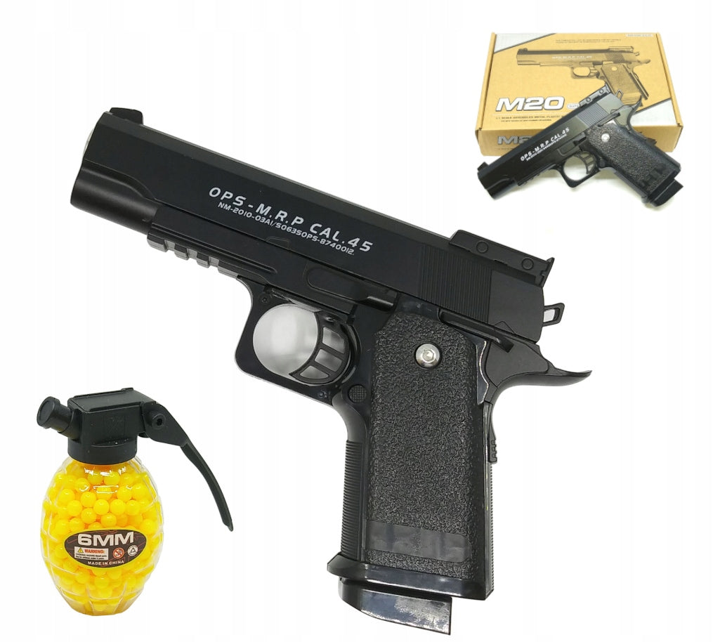 Airsoft metalni pištolj na metkiće m20