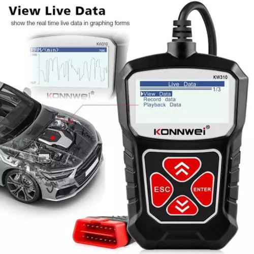 Auto dijagnostika OBD2 KW310