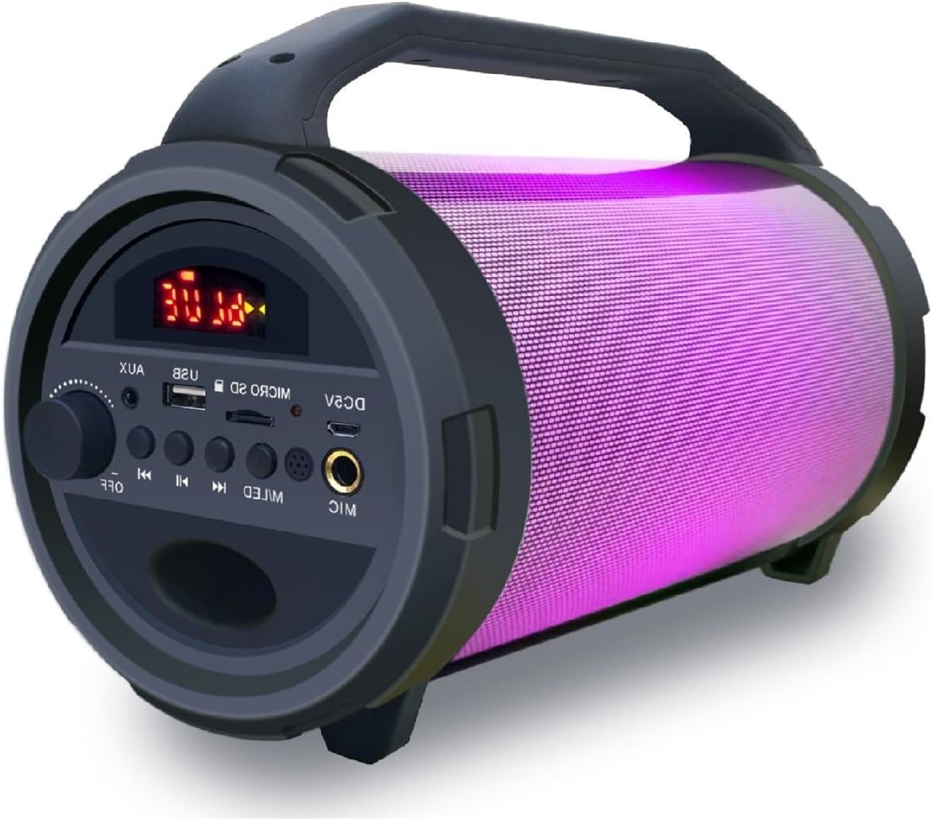 Bluetooth zvučnik BAZUKA sa led svetlom