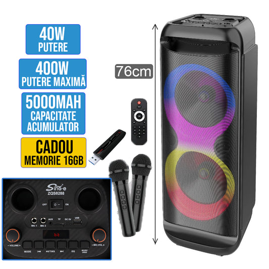 Bluetooth zvucnik karaoke ZQS8288