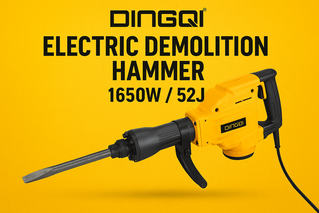 Pikamer DINGQI 1650W 52J – Hilti Tip Razbijač Betona + Pribor