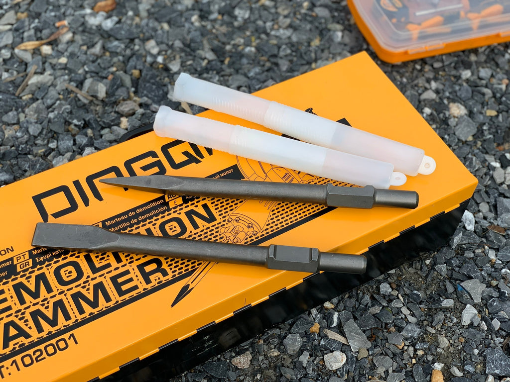 Pikamer DINGQI 1650W 52J – Hilti Tip Razbijač Betona + Pribor